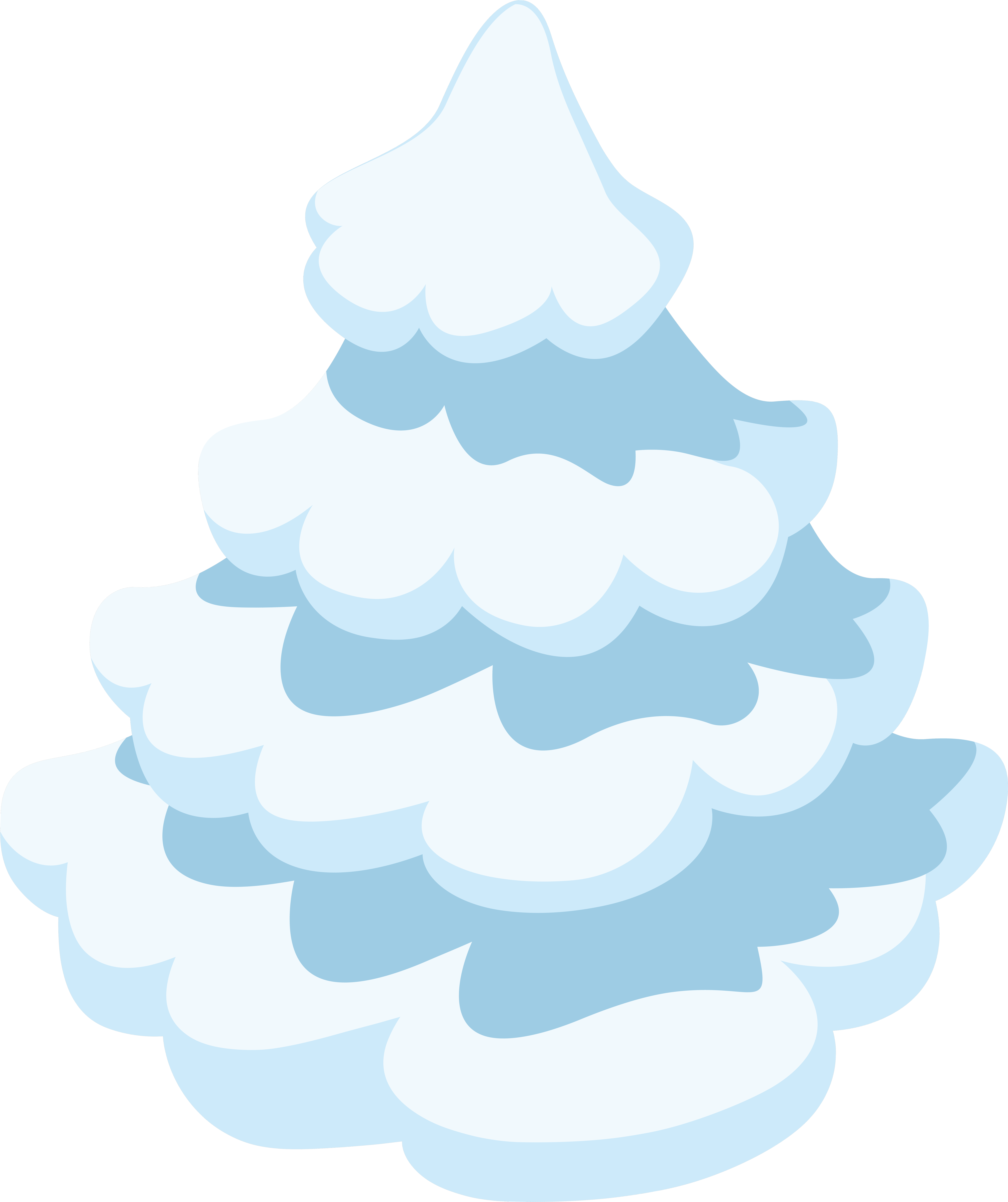 Winter Tree Clipart - Png Download (6724x8000), Png Download
