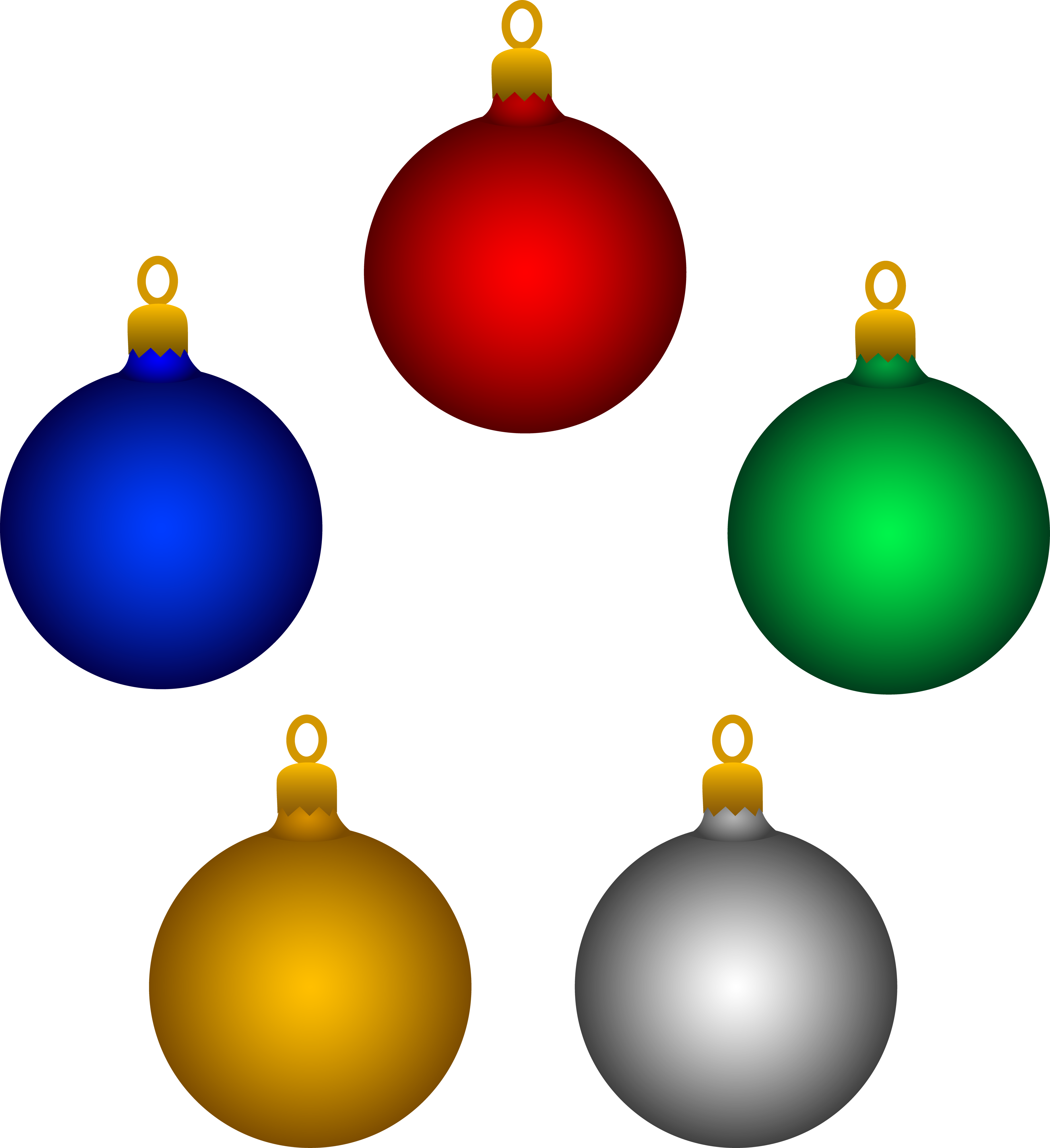 Xmas Stuff For Christmas Tree Cartoon Png - Christmas Tree Decoration Clipart Transparent Png (3659x4000), Png Download