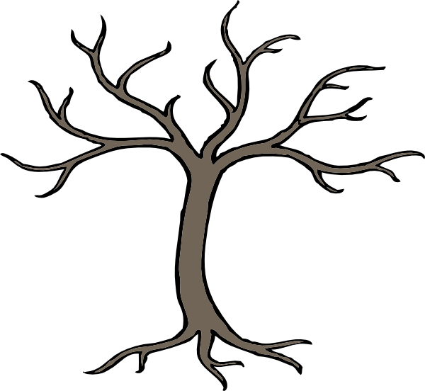 Bare Tree Clip Art - Png Download (600x552), Png Download