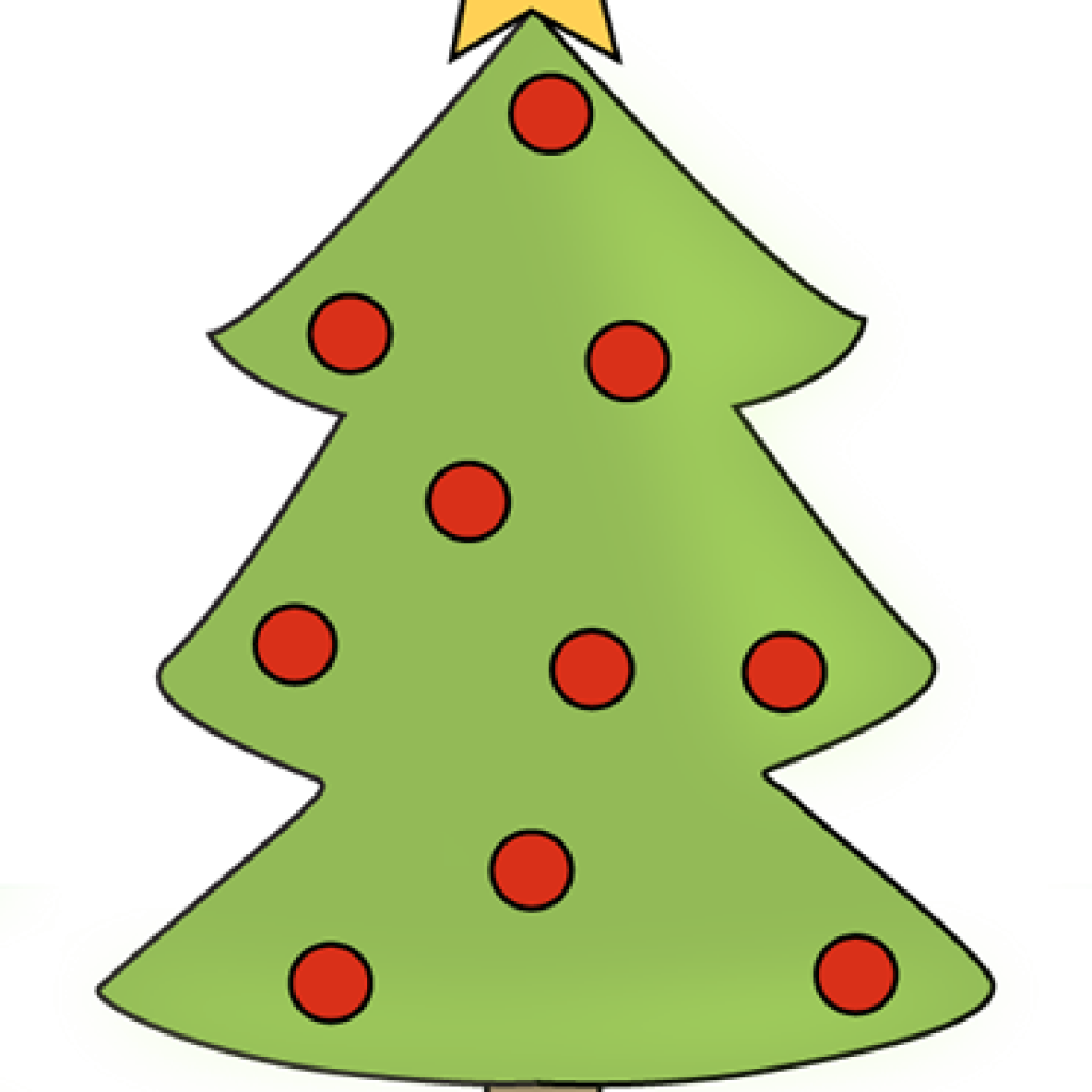 Clip Art Christmas Tree Christmas Tree Clipart Clipart - Christmas Tree Gift Clipart - Png Download (1024x1024), Png Download