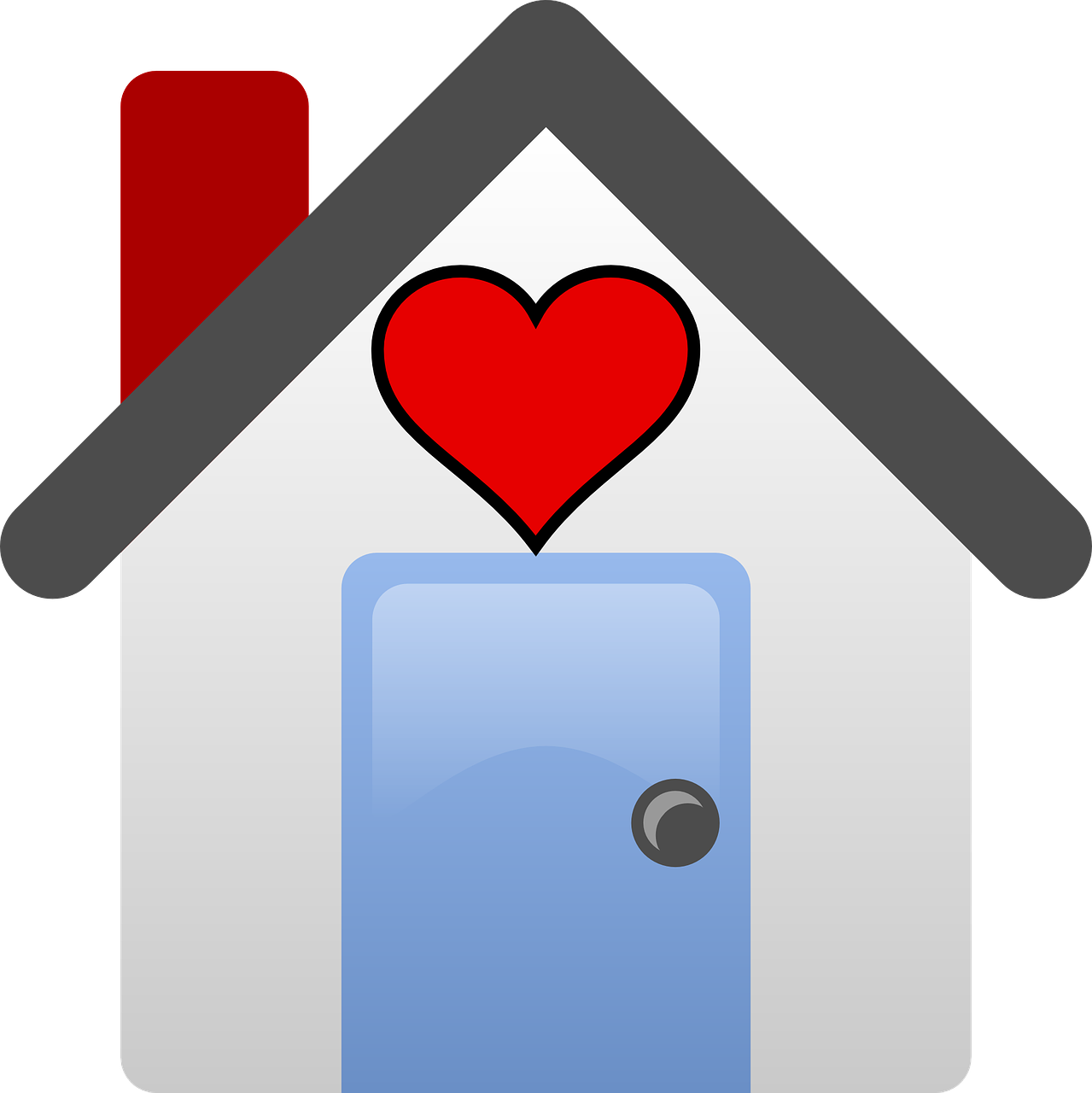 House Clip Art - Png Download (594x597), Png Download