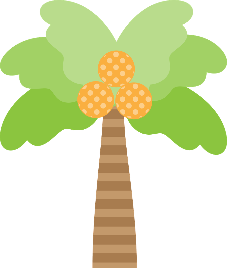 Tree Clipart Clipart Nara - Safari Theme Card - Png Download (900x1065), Png Download