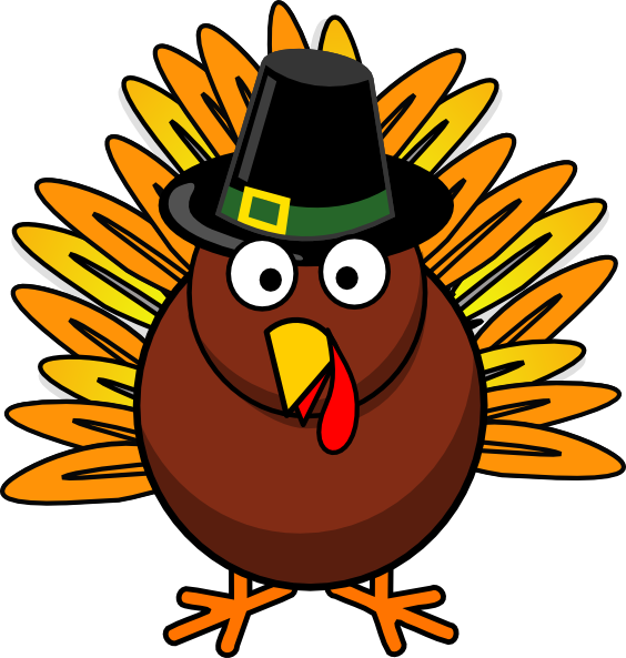 Free Turkey Clipart Images Clipart Panda Free Clipart - Transparent Turkey Clipart - Png Download (564x593), Png Download
