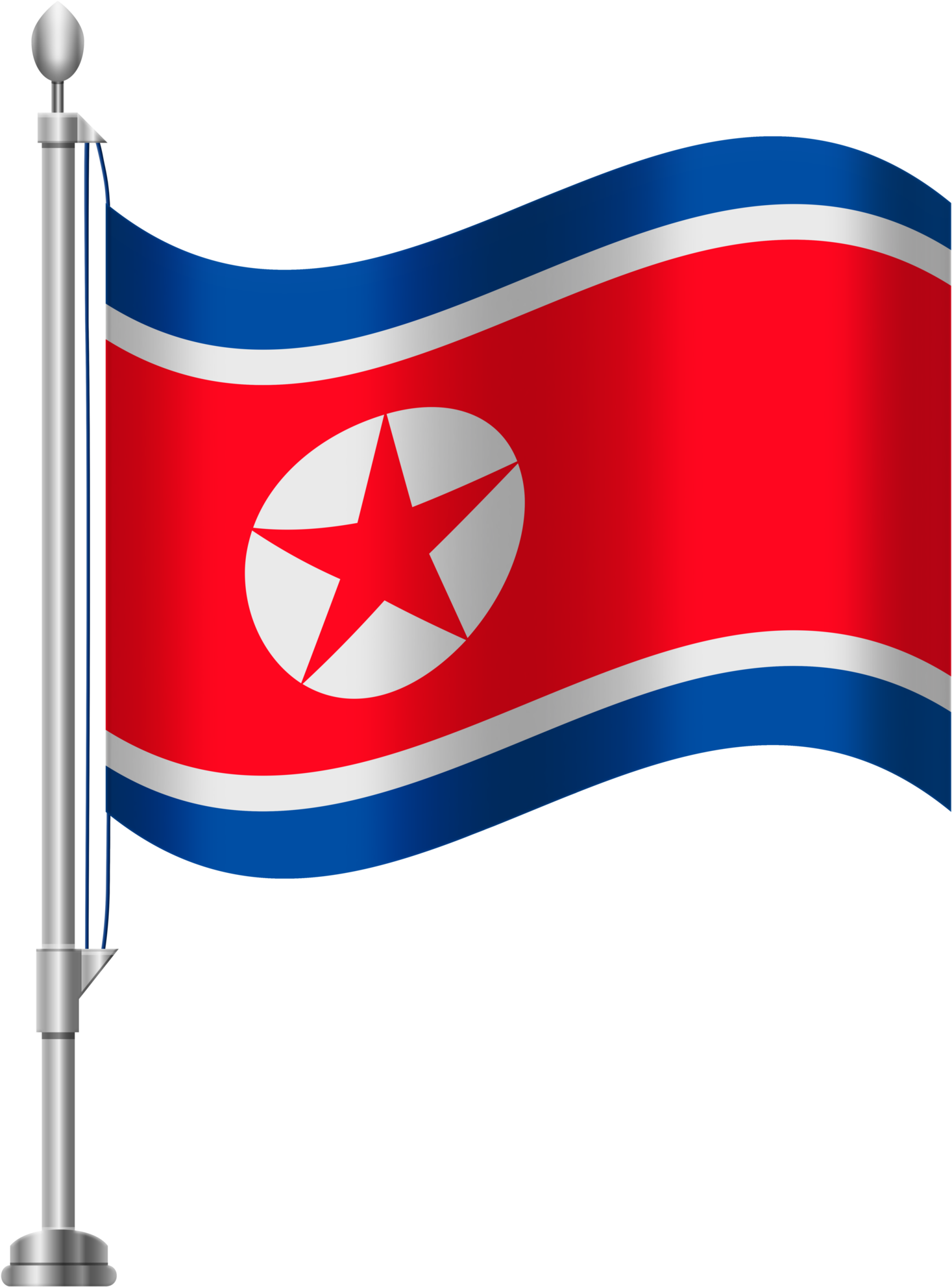North Korea Flag Png Clipart (1536x2000), Png Download