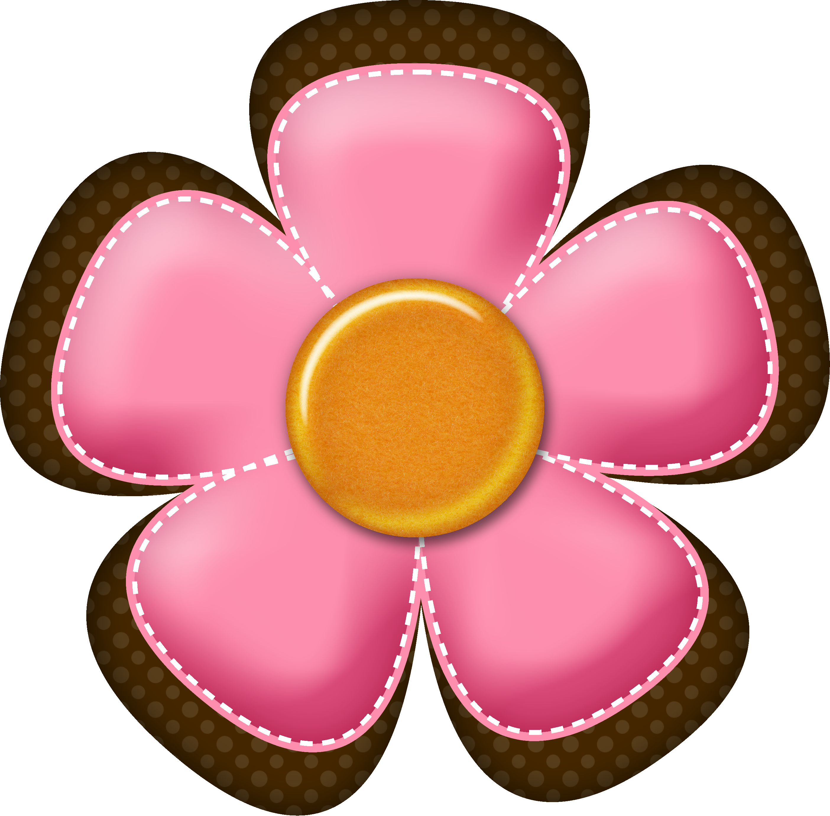 Photo By @daniellemoraesfalcao - Flor Lalaloopsy Png Clipart (2808x2758), Png Download