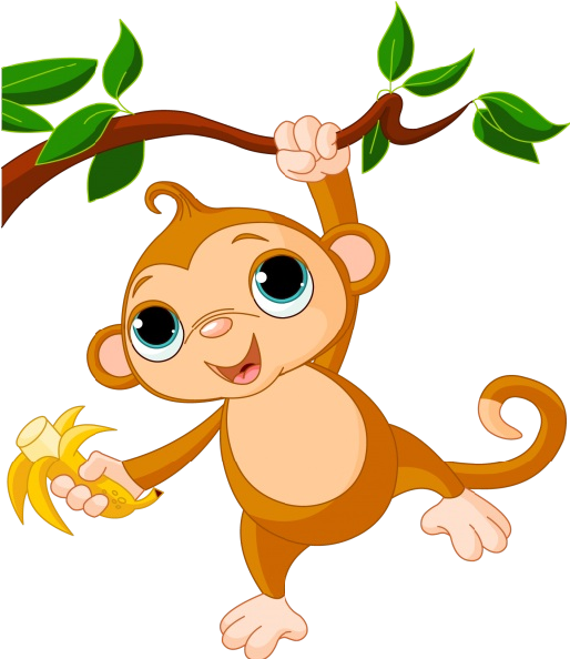 Monkey Images Clip Art - Cartoon Clipart Monkey - Png Download (600x600), Png Download