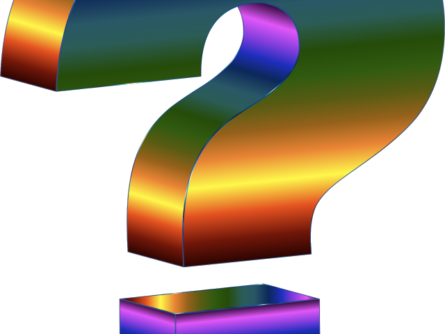 Question Mark Clipart Qusetion - Question Mark Gif Png Transparent Png (640x480), Png Download