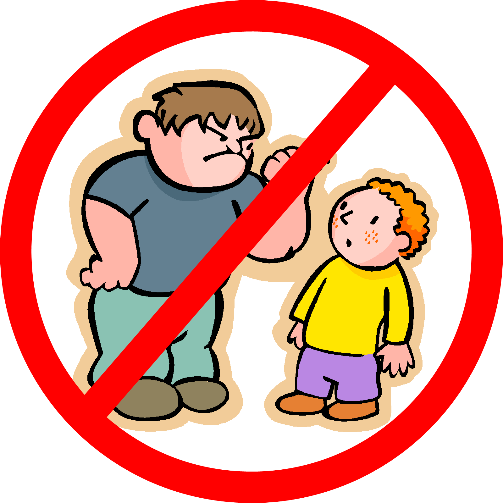 Senior Citizen Clipart - Bullying Png Transparent Png (1600x1600), Png Download