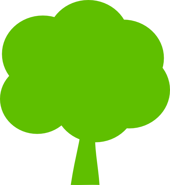 Green Tree Clipart Has - Treeclip Art - Png Download (546x595), Png Download