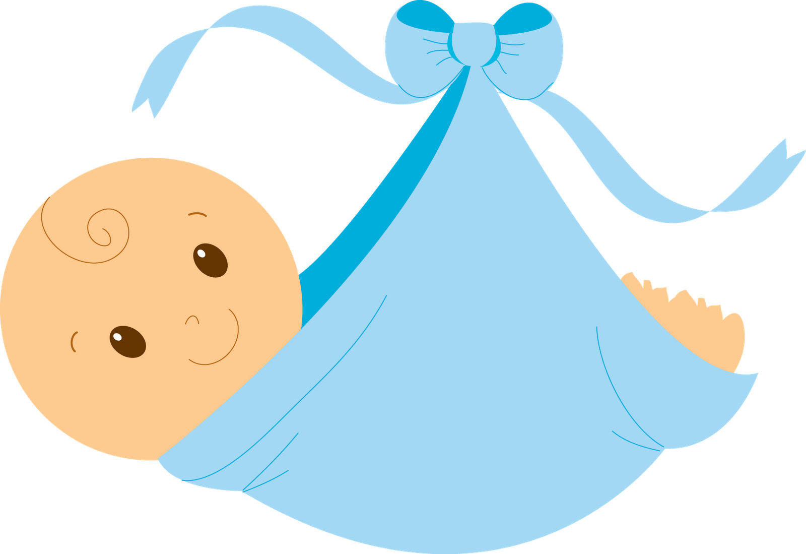 Beautiful Baby Clip Art Free Baby Clipart Image - Baby Boy Clipart - Png Download (1600x1099), Png Download