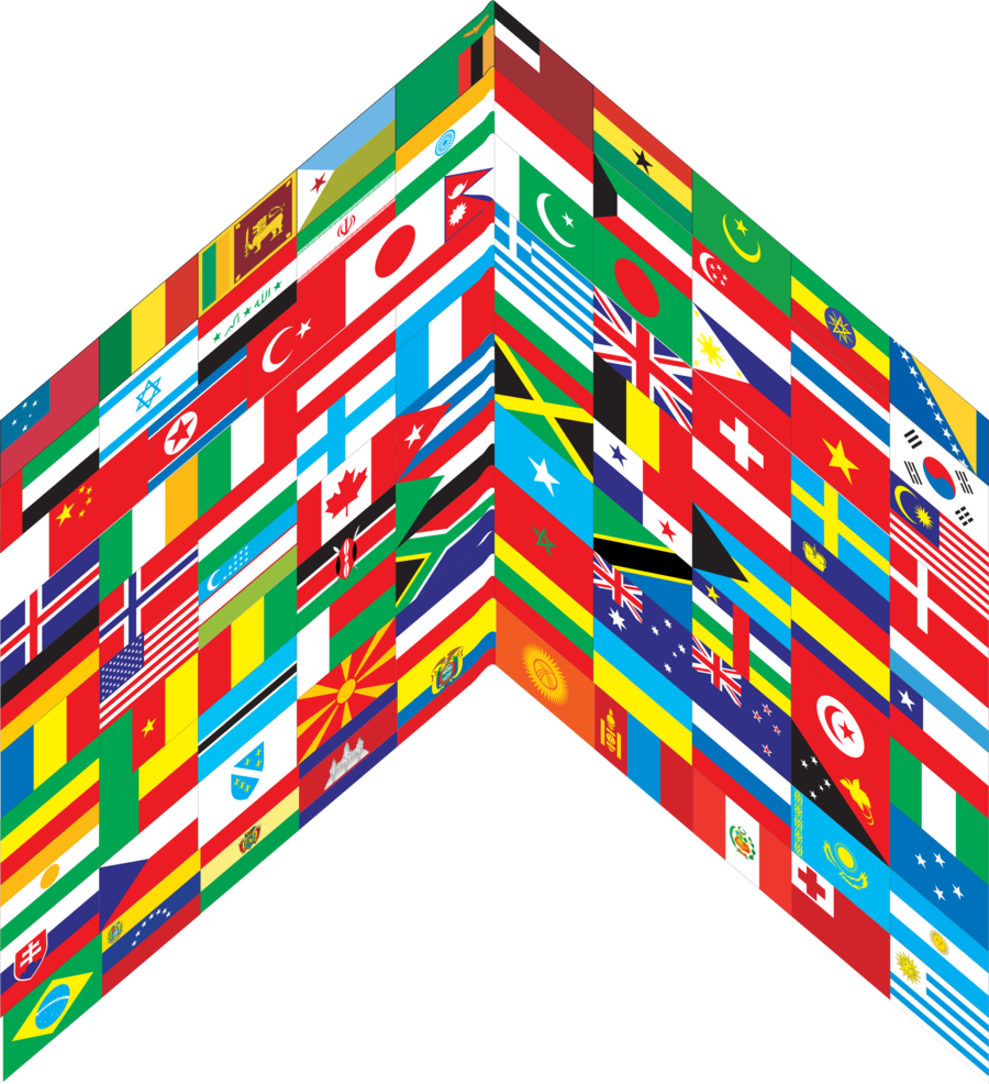 Angle Clipart Flag Clip Art - Clip Art - Png Download (900x986), Png Download