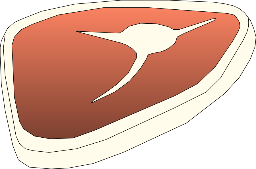 Raw Wrestling Cliparts - Raw Meat Clip Art - Png Download (900x593), Png Download