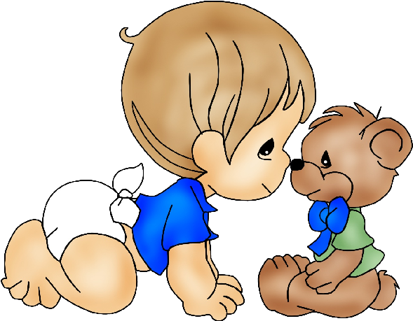 Download - Cute Baby Boy Clipart - Png Download (600x600), Png Download