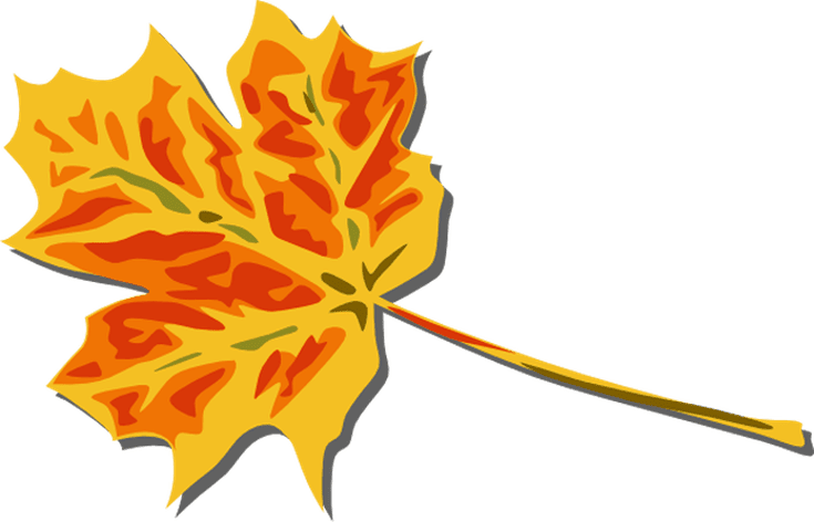 1,759 Free Fall Leaves Clip Art Images For All Your - Fall Leaves Clip Art - Png Download (735x472), Png Download