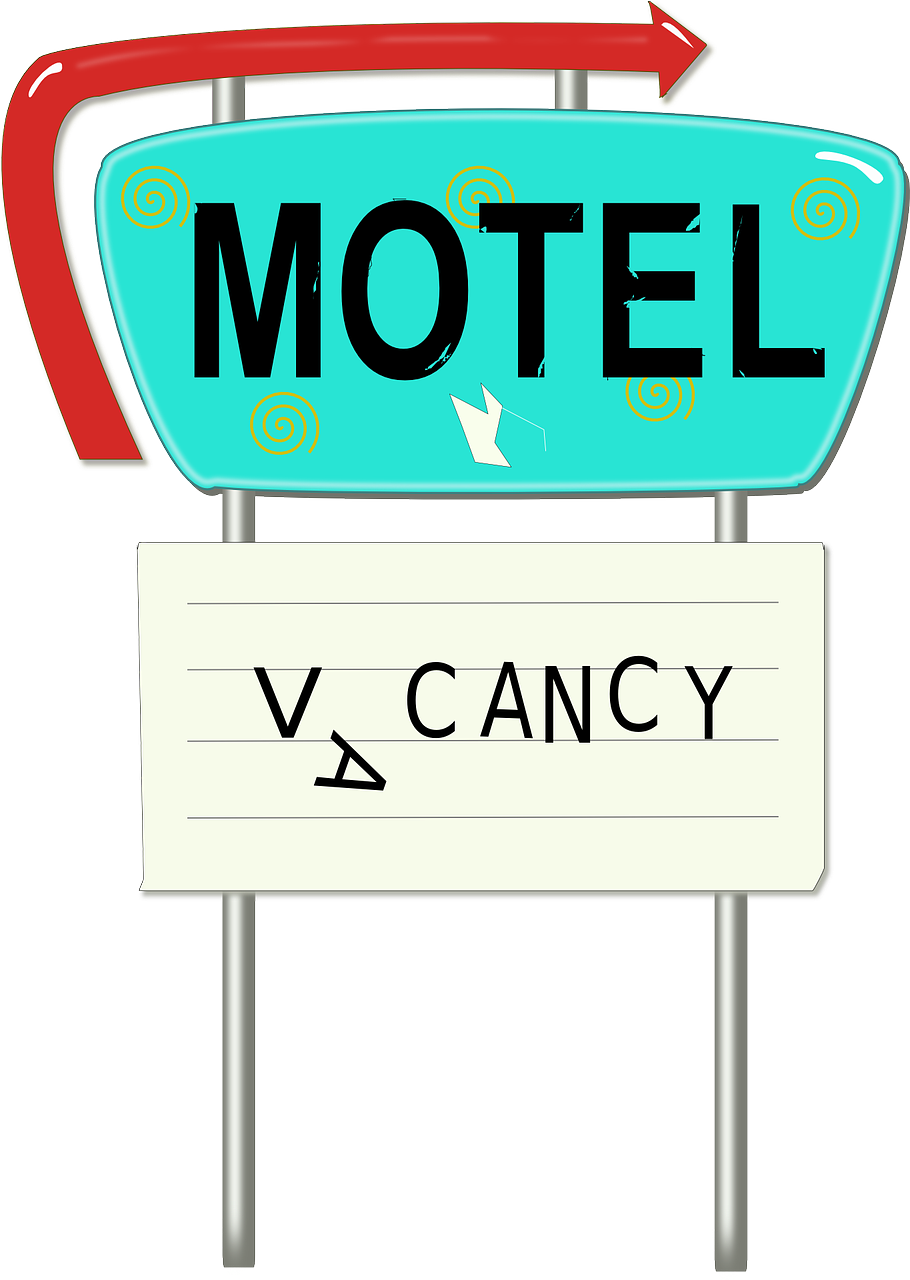 Vintage Wrestler Svg Vector File, Vector Clip Art Svg - Motel Sign Clip Art - Png Download (640x900), Png Download