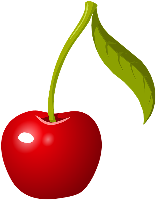 Search Clipart, Icons, Images And Photo - Cherry Clipart - Png Download (550x706), Png Download