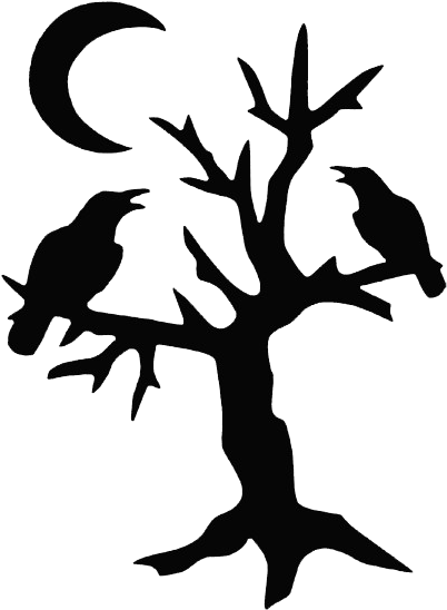 Pricipessa's Tattoo Palm Tree Silhouette Clip Art - Halloween Design Ideas Clipart - Png Download (600x600), Png Download