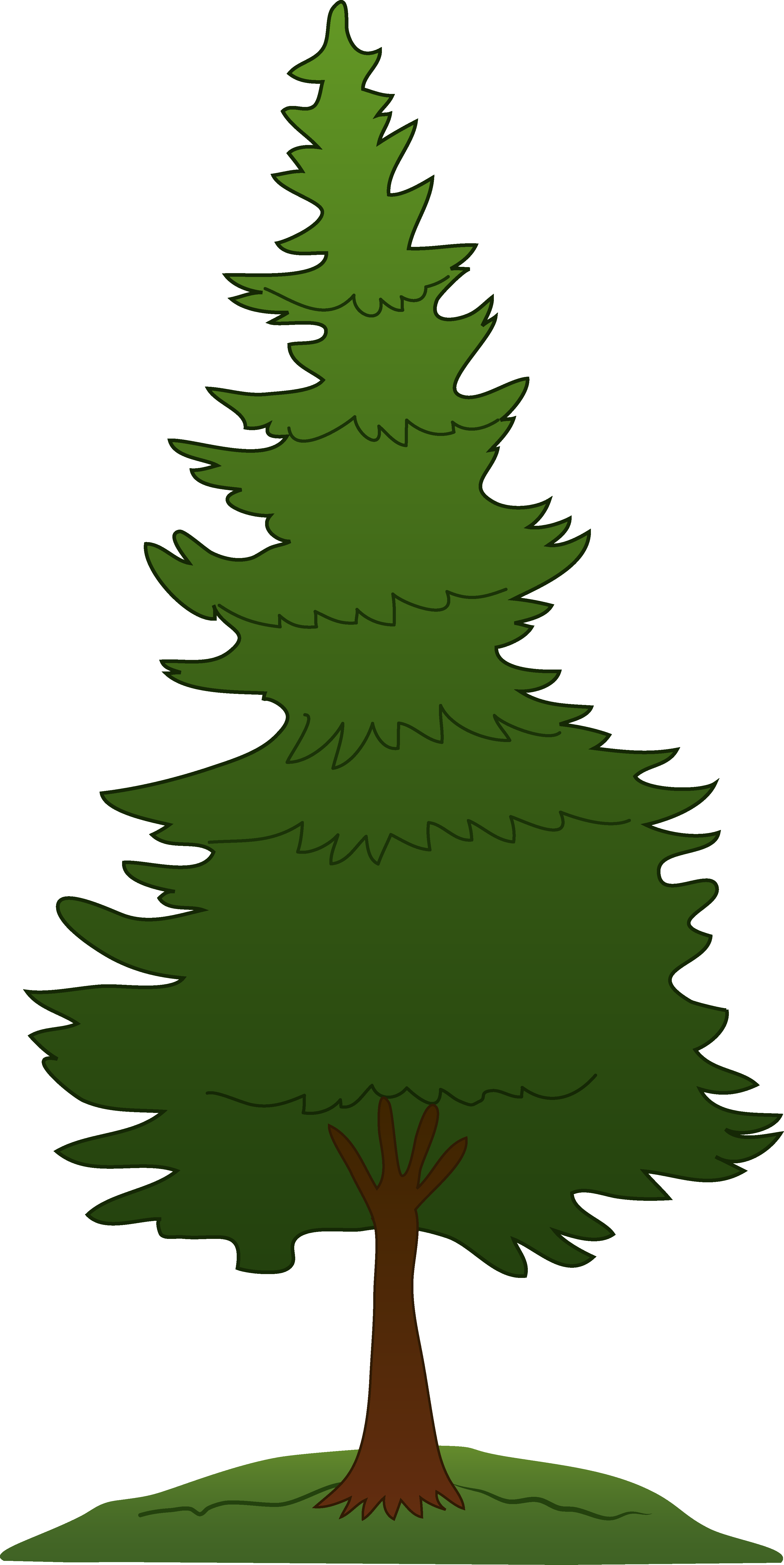 Tree Clip Art - Clipart Tree - Png Download (3256x6498), Png Download