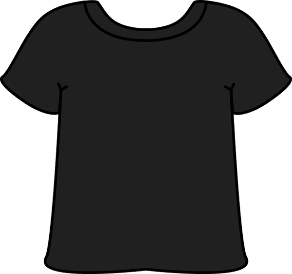 T Shirt Black Tshirt Clip Art Black Tshirt Image - T-shirt - Png Download (600x562), Png Download