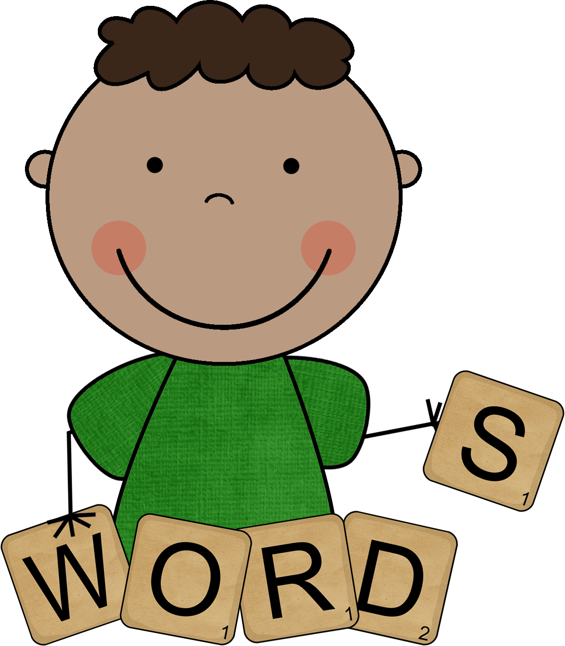 Clip Art Words - Sight Words Clip Art - Png Download (1155x1321), Png Download