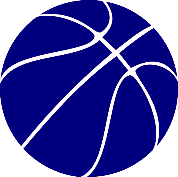 Basketball Hoop Side View Clipart - Basketball Silhouette - Png Download (600x599), Png Download