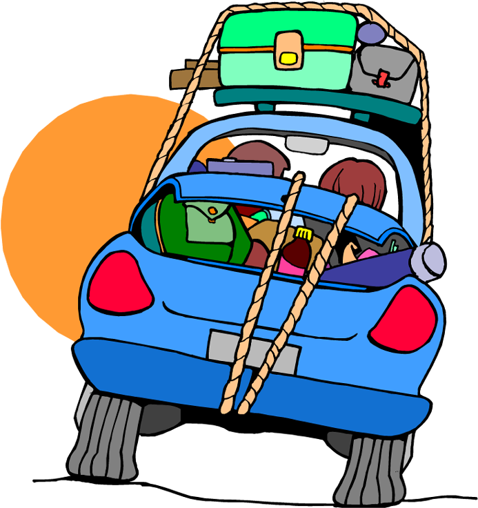 Clip Art Sale - Car Trip Clip Art - Png Download (706x750), Png Download
