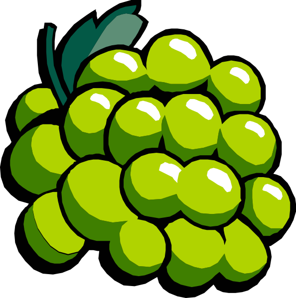 Search Clipart, Icons, Images And Photo - Grapes Clipart - Png Download (594x599), Png Download