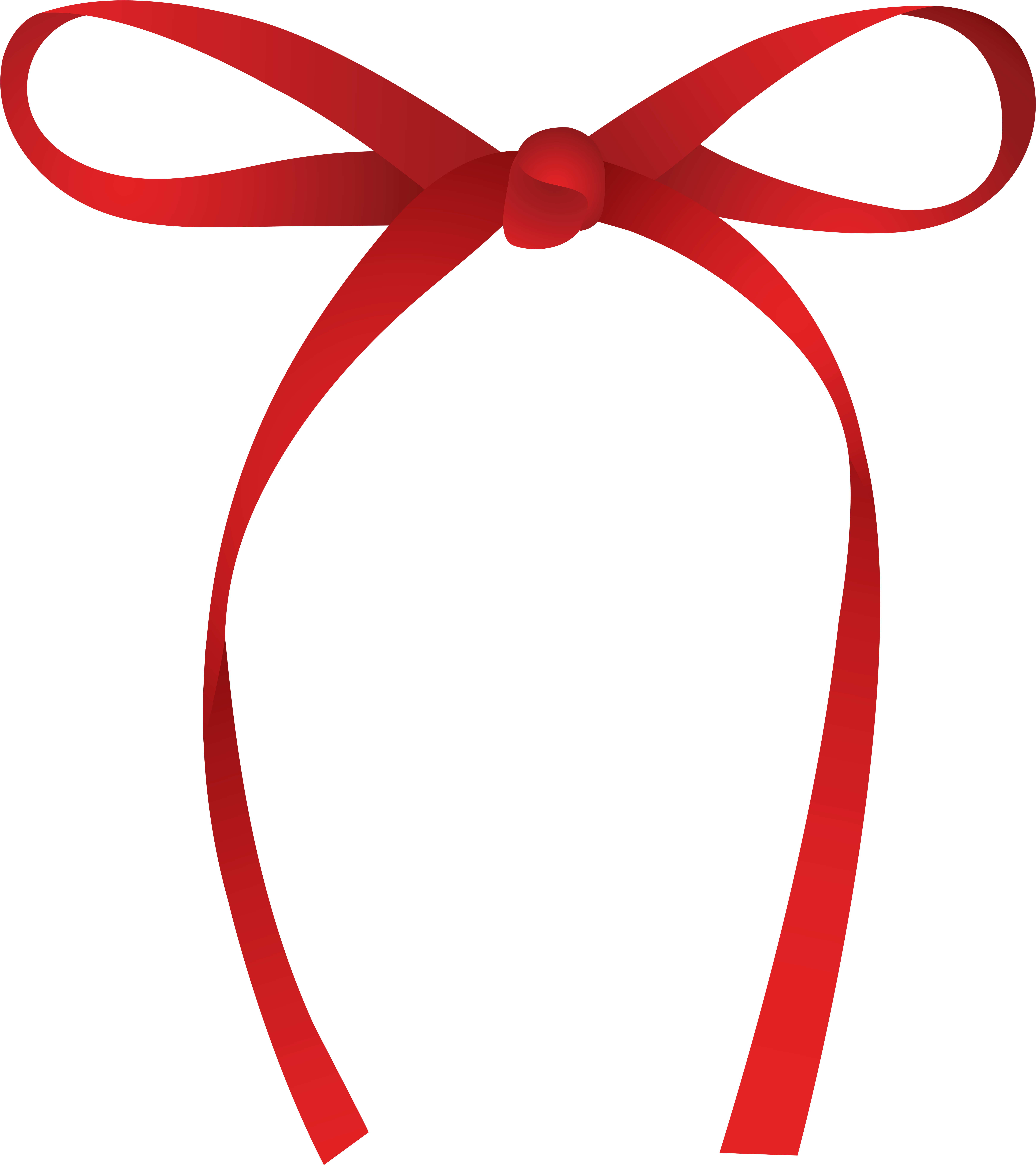 Thin Red Ribbon Png Clip Art Transparent Png (7189x8000), Png Download