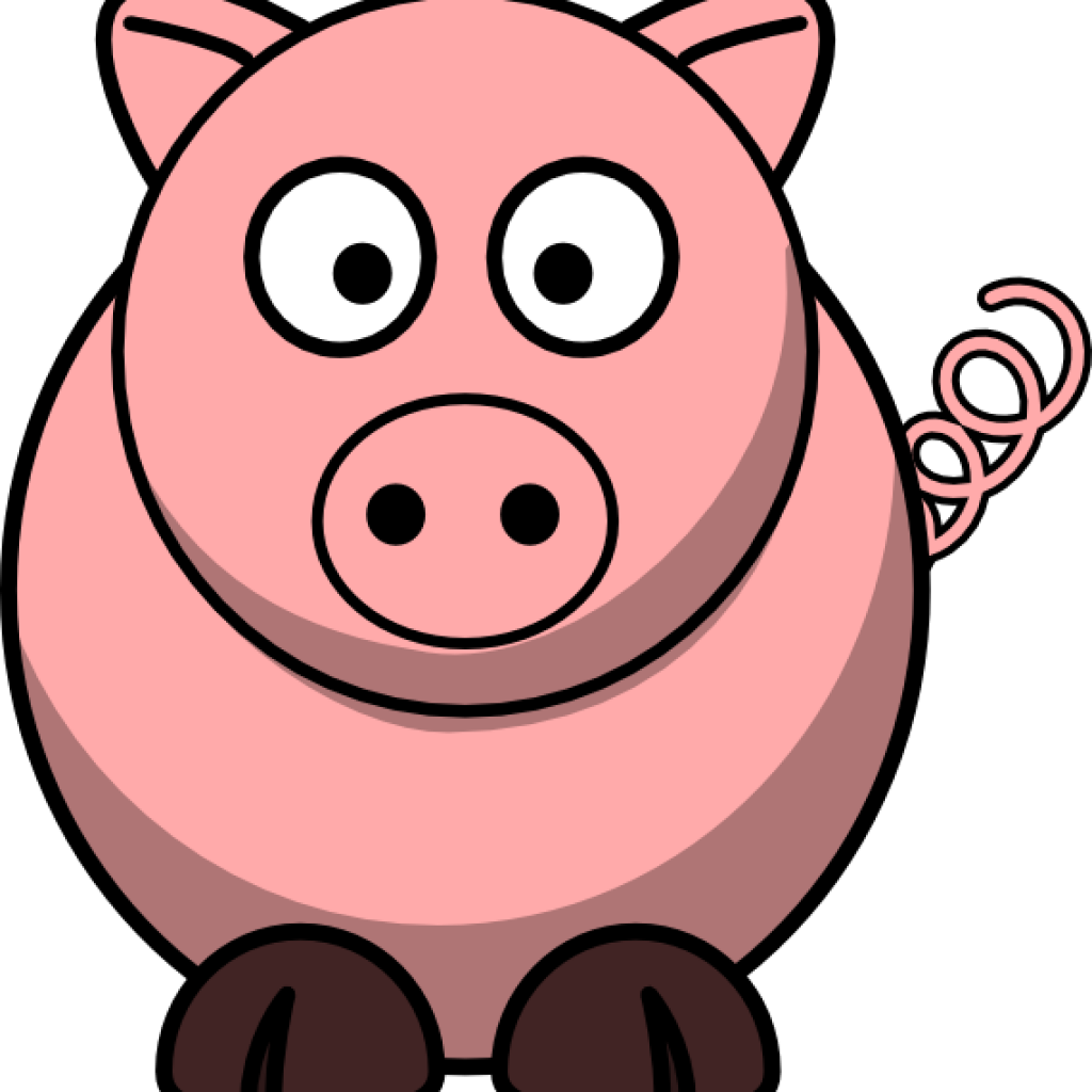 Free Pig Clipart Cartoon Clipart Free Pig Cartoon Clipart - Imagenes Animadas De Puercos - Png Download (1024x1024), Png Download