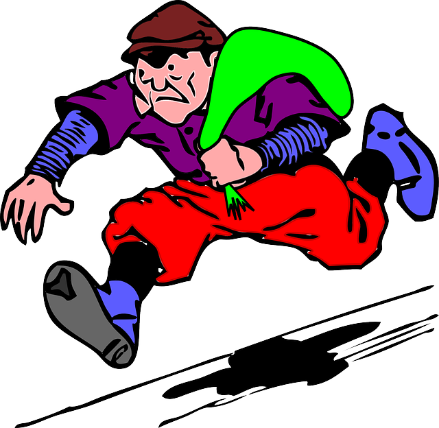 Stealing Cliparts - Robber Clip Art - Png Download (640x624), Png Download
