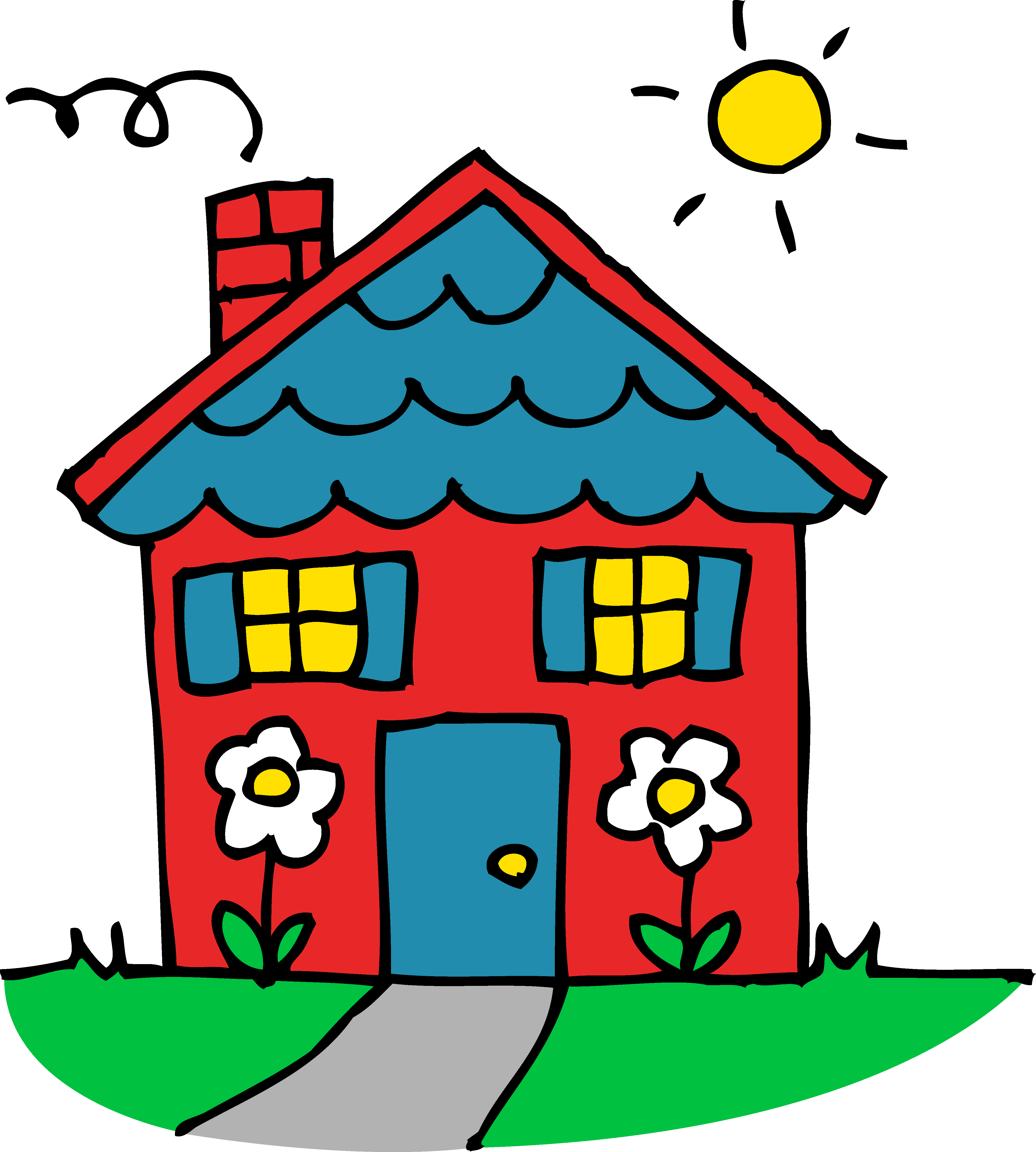 House For Sale Clip Art Free Clipart Images 2 Clipartix - Clipart Of House - Png Download (4377x4868), Png Download