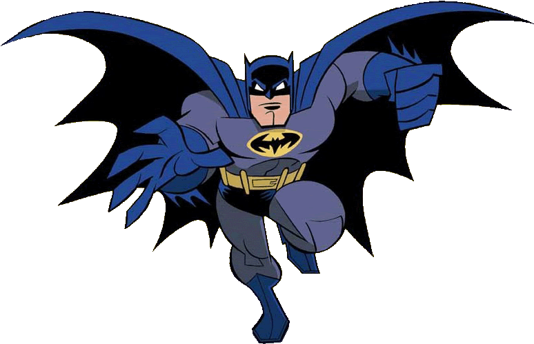 Batman Clipart Free Printable - Batman Brave And The Bold - Png Download (787x554), Png Download