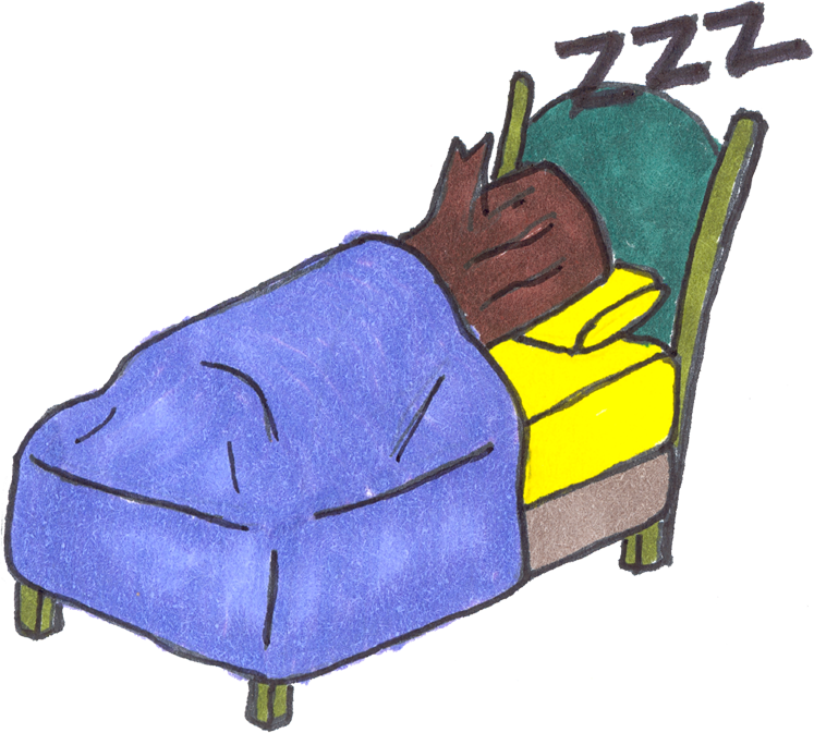 Log Clip Art - Slept Like A Log Clipart - Png Download (747x673), Png Download