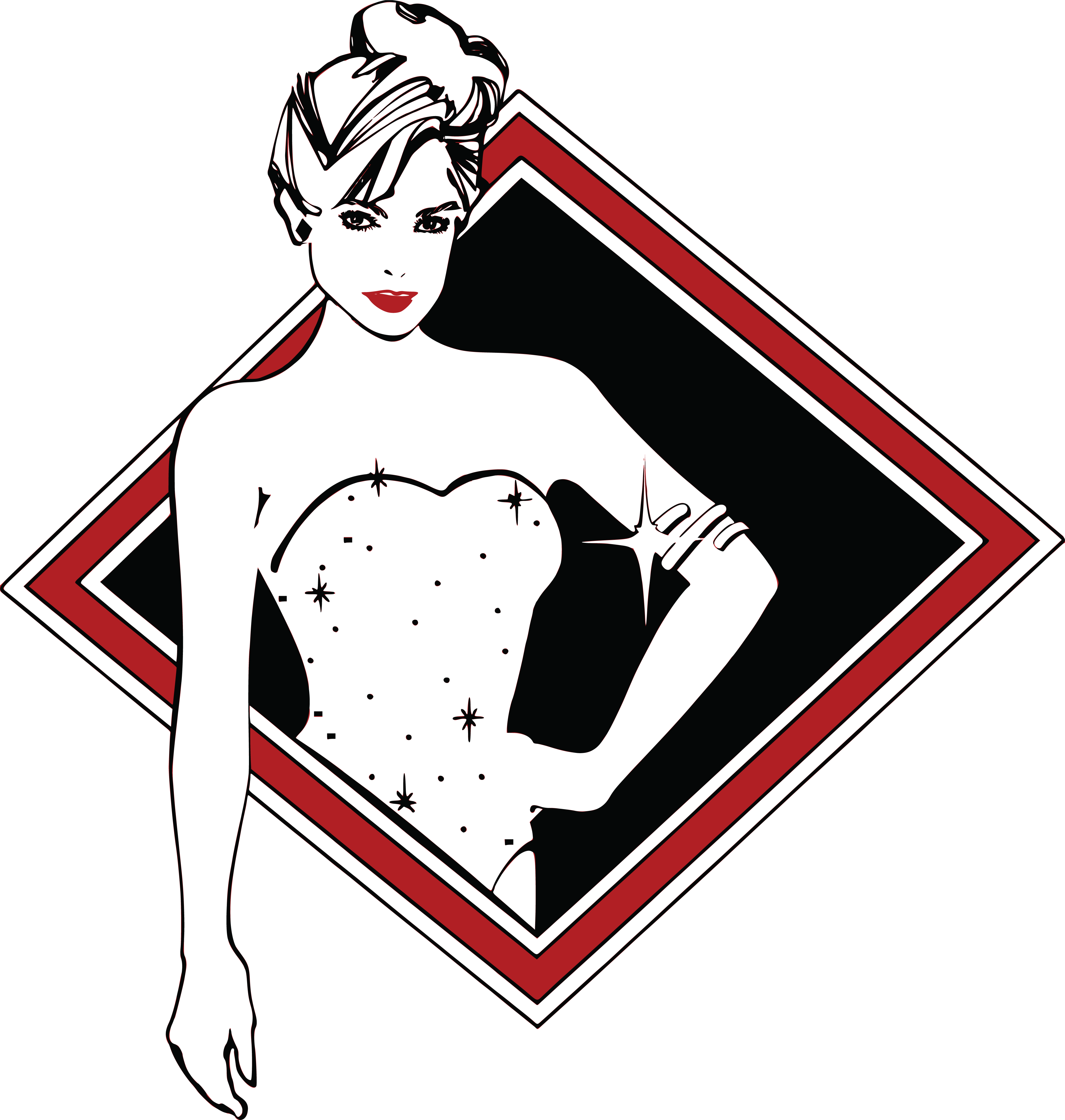 Free Clipart Images - Showgirl Clipart - Png Download (4000x4207), Png Download