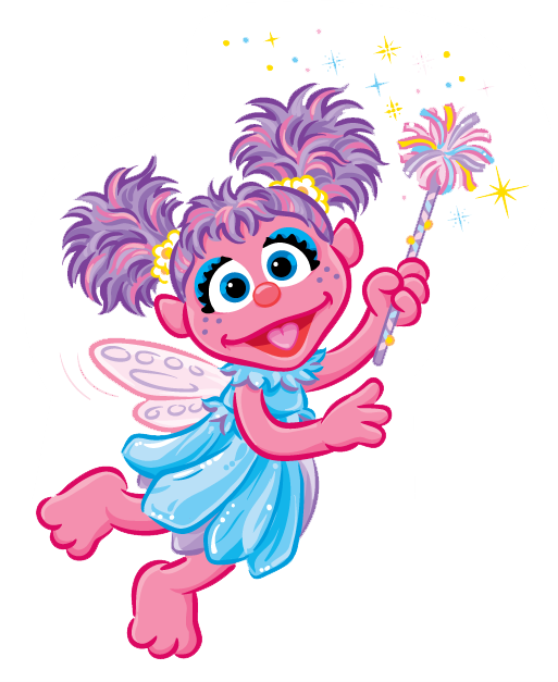 Abby Sesame Street Cartoon Clipart (513x627), Png Download