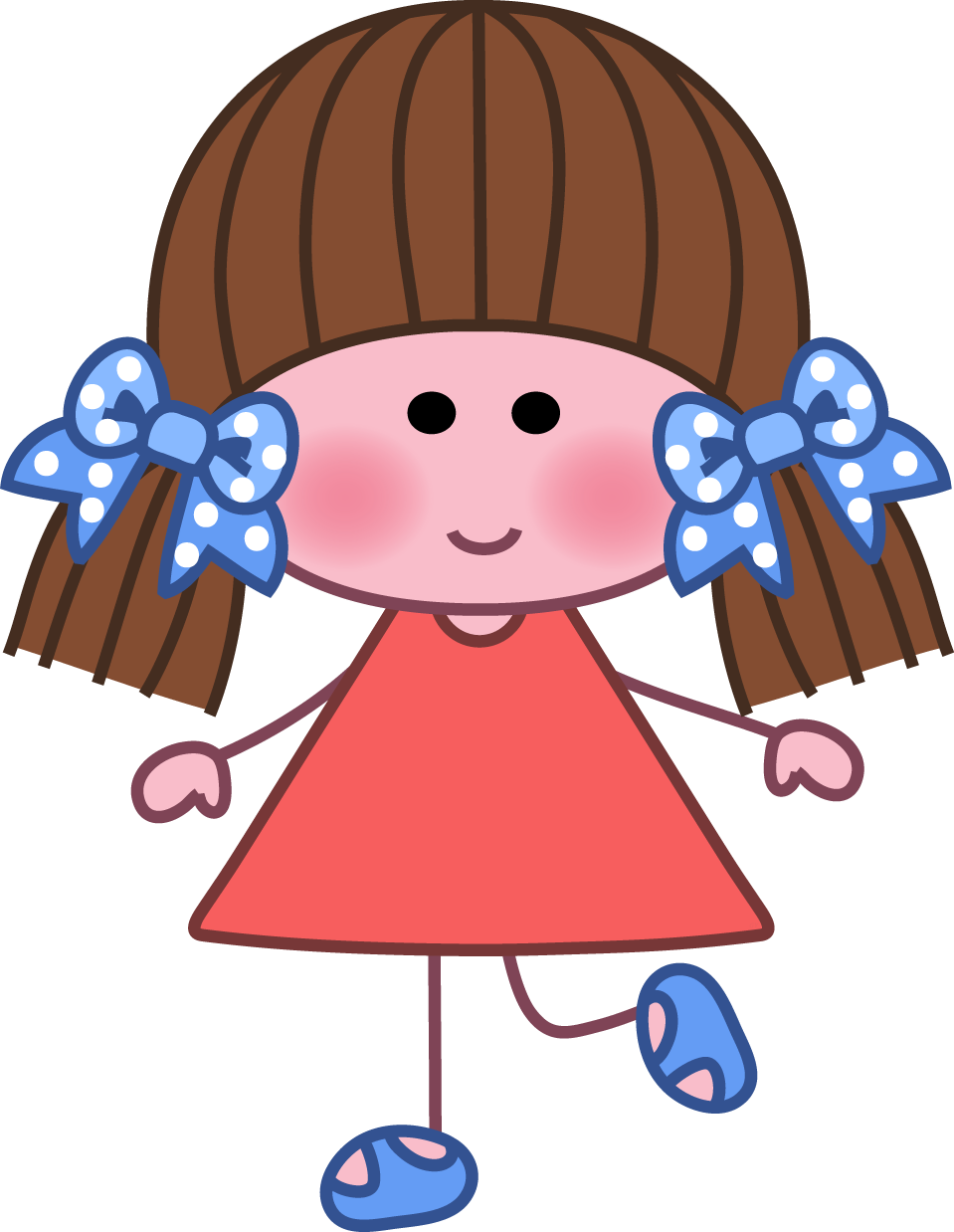 *✿**✿*palitos*✿**✿* - Nena Dibujo Clipart (959x1238), Png Download