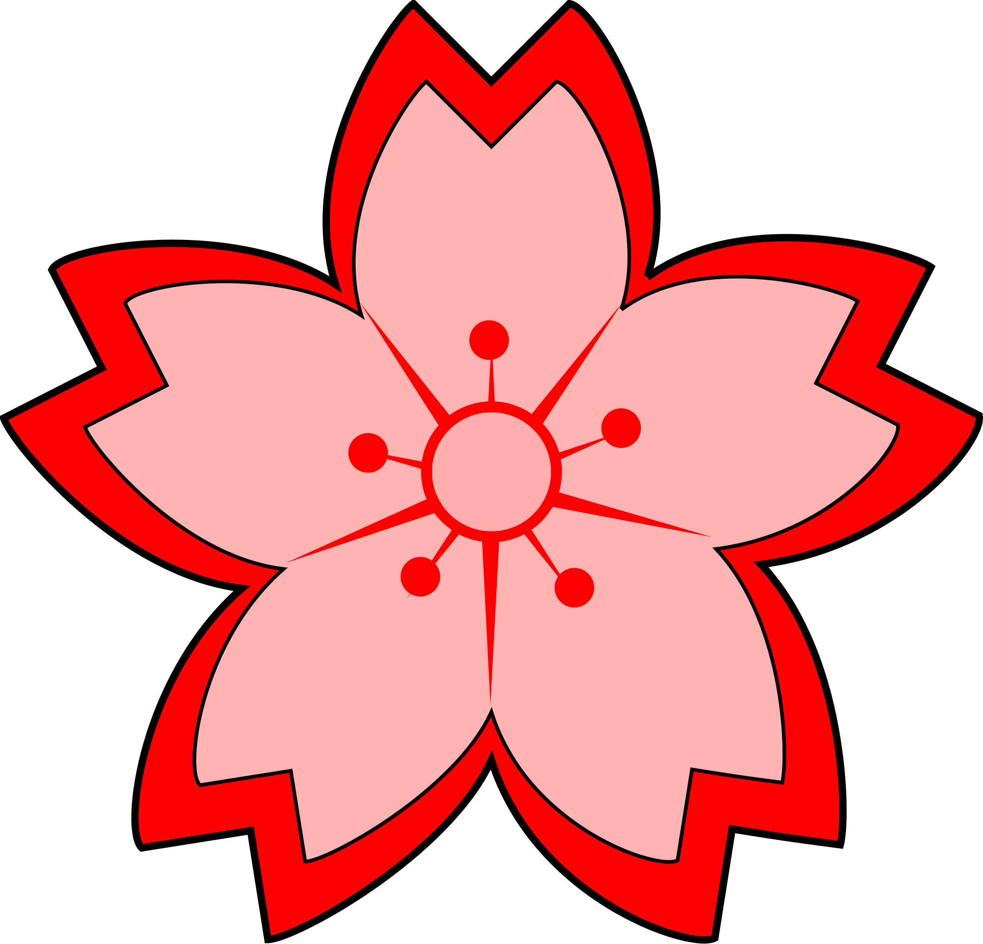 Sakura Flower Clipart - Png Download (800x800), Png Download