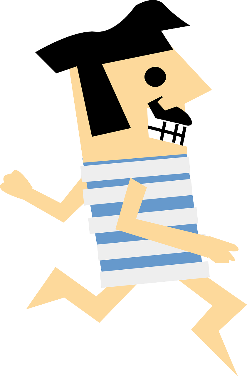 This Free Clip Arts Design Of Retro Runner - Traje De Banho Png Transparent Png (591x900), Png Download