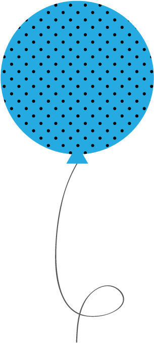 Birthday Balloons Clipart - Blue Birthday Balloon - Png Download (600x700), Png Download
