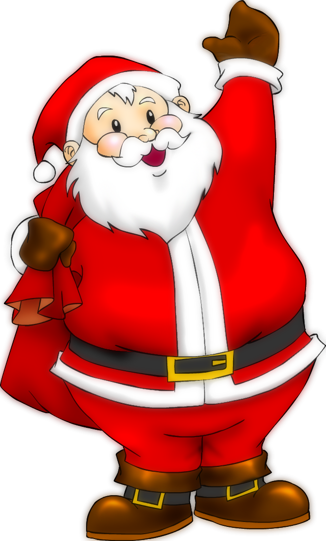Christmas Santa Clip Art - Santa Claus - Png Download (483x800), Png Download