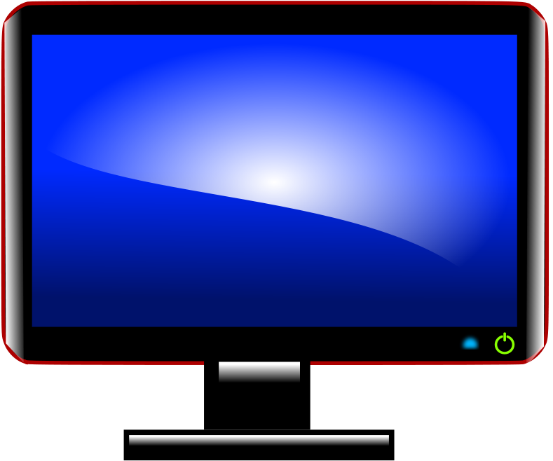 Free To Use Public Domain Monitor Clip Art - Clip Art Computer Monitor - Png Download (800x800), Png Download