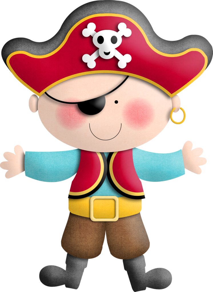 Crafts - Baby Pirate Clipart - Png Download (746x1024), Png Download