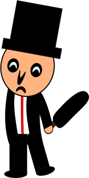 Gentleman Cartoon Png Clipart (401x800), Png Download
