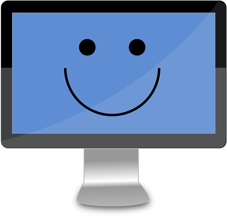 Cartoon Computer Clip Art - Sad Computer Clip Art - Png Download (600x573), Png Download
