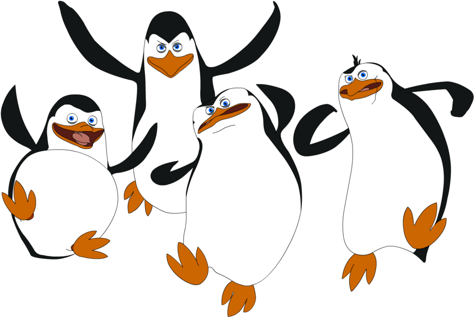 Penguin Clip Art Transparent Background - Penguins Of Madagascar ...