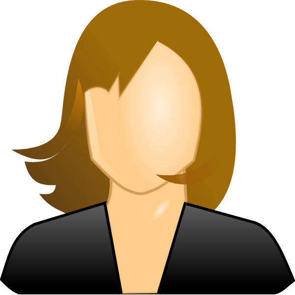 Female User Icon Png Clipart (600x601), Png Download