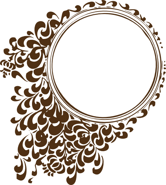 Circle Frame Png Clipart (534x595), Png Download