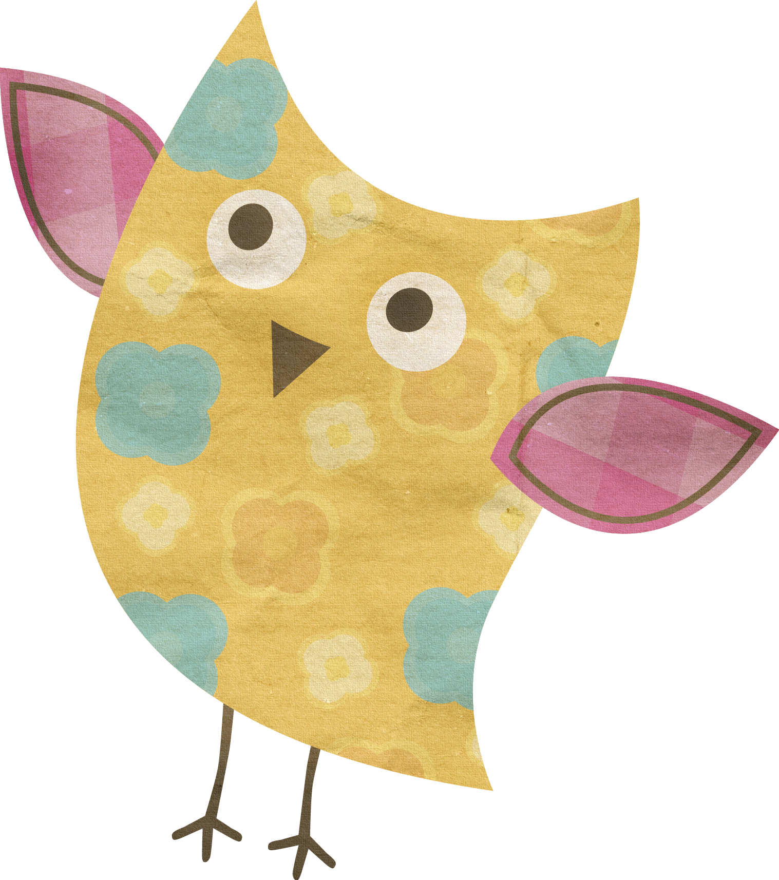 Vintage Times - Vintage Owl Png Clipart (1517x1714), Png Download