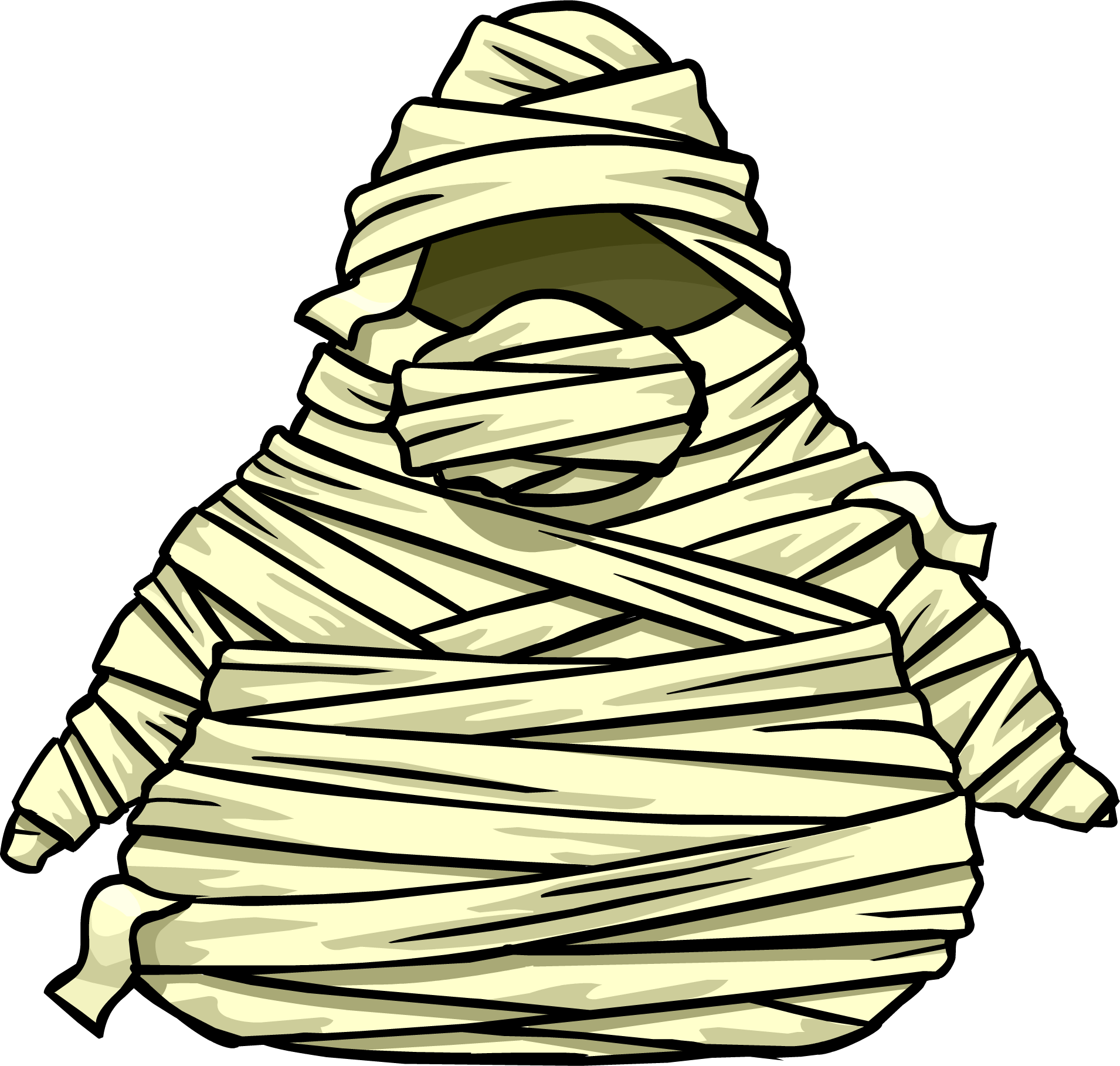 Free Mummy Clipart The Cliparts - Club Penguin Mummy - Png Download (1910x1817), Png Download
