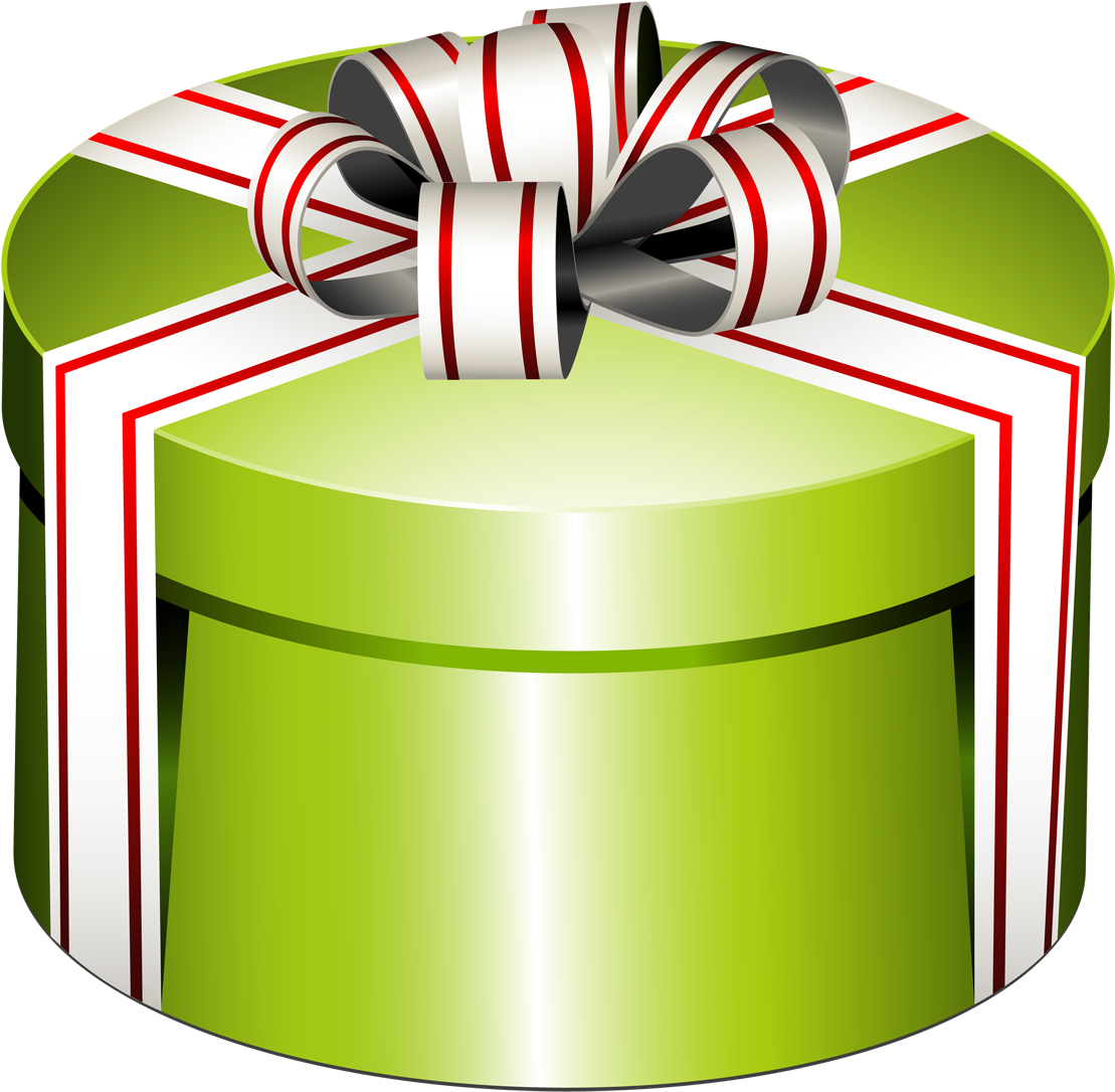 Christmas Present Clipart Png Birthday Present Clipart - Round Christmas Gift Clipart Transparent Png (1200x1136), Png Download